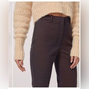 Wilfred Jacquard Baroque Pants size 4